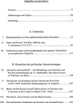 Inhaltsverzeichnis 1