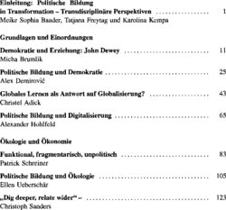 Inhaltsverzeichnis 1